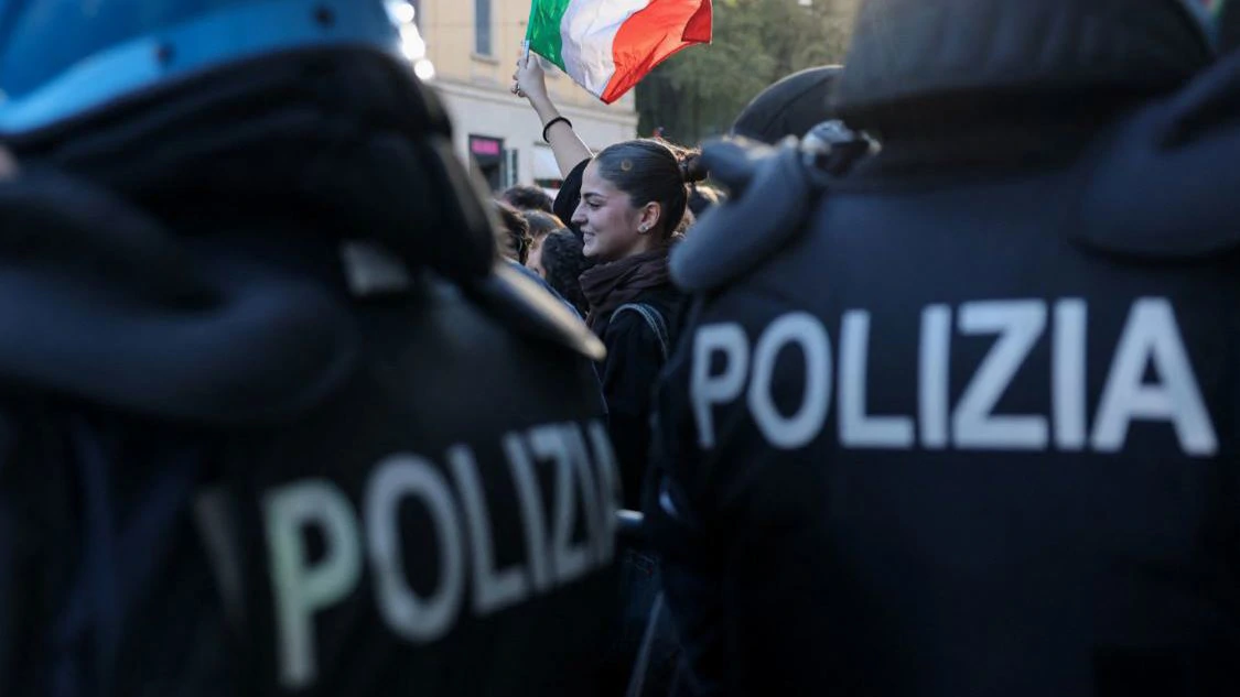 Prosvjed u Italiji, arhivska fotografija