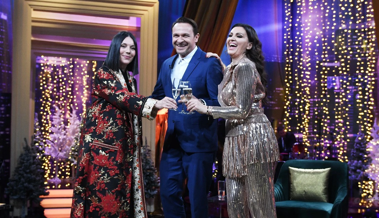 Daniela Trbović, Enis Bešlagić i Nina Badrić, Foto: Renato Branđolica/HRT