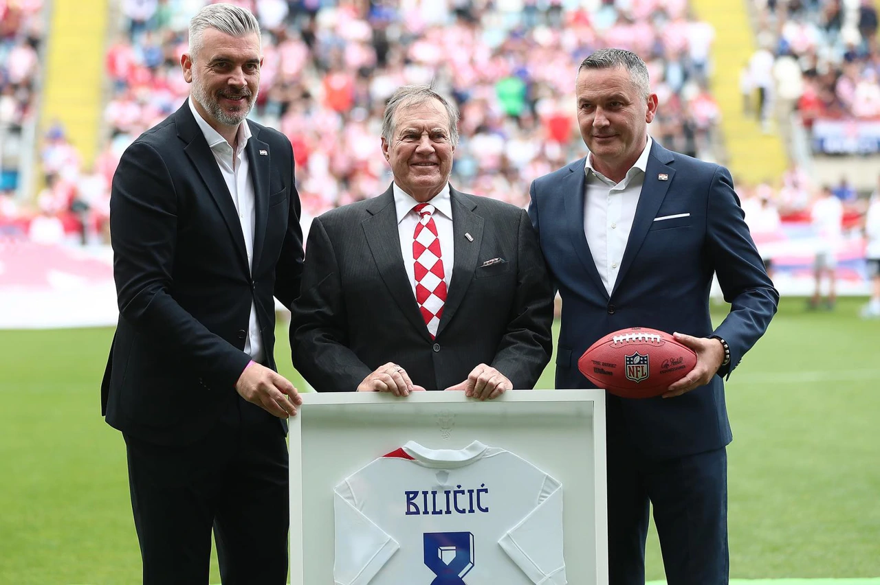 Bill Belichick na utakmici Hrvatska - Sjeverna Makedonija, Foto: Matija Habljak /PIXSELL