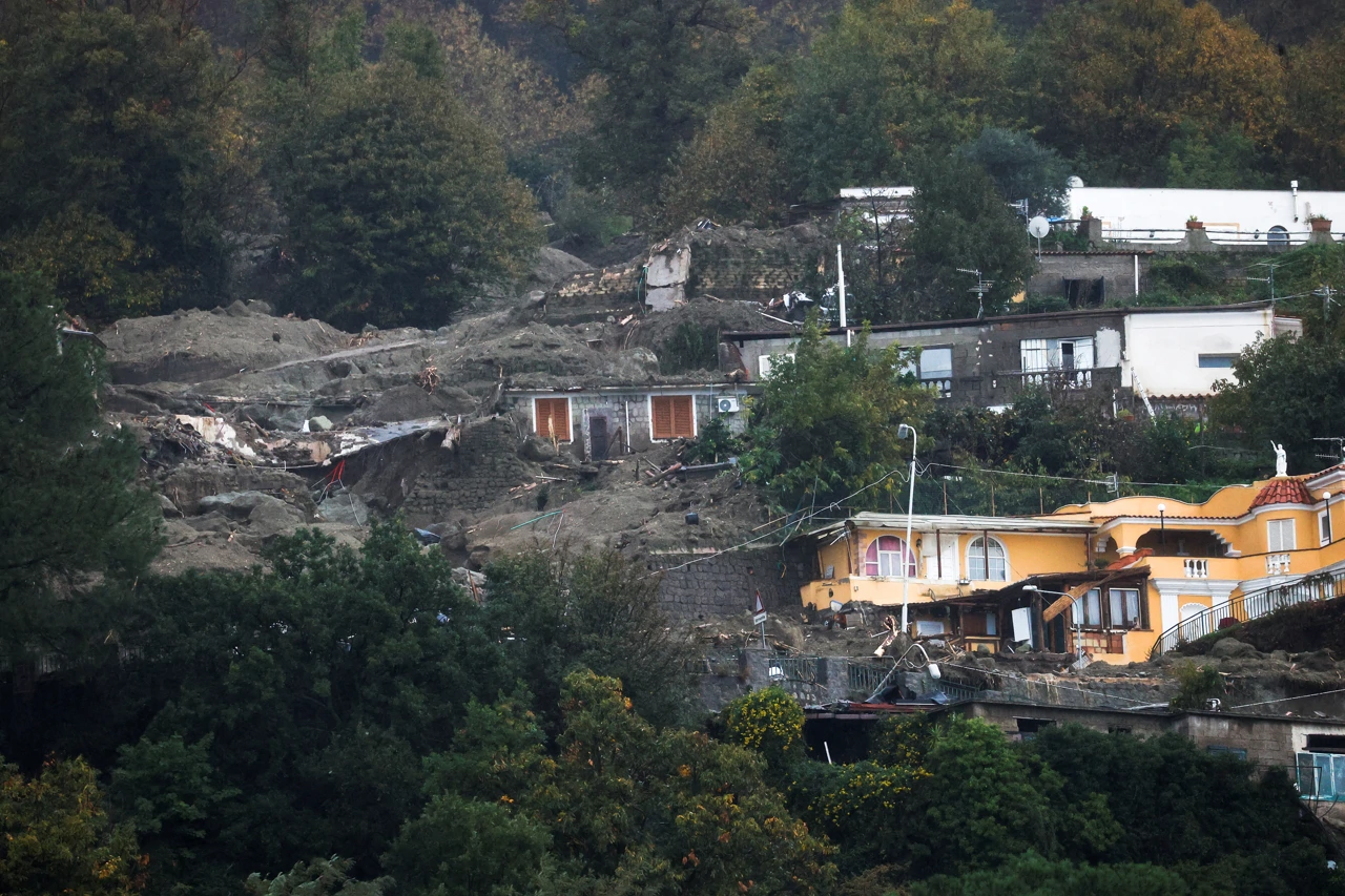 Odron na Ischiji, Foto: Ciro de Luca/REUTERS