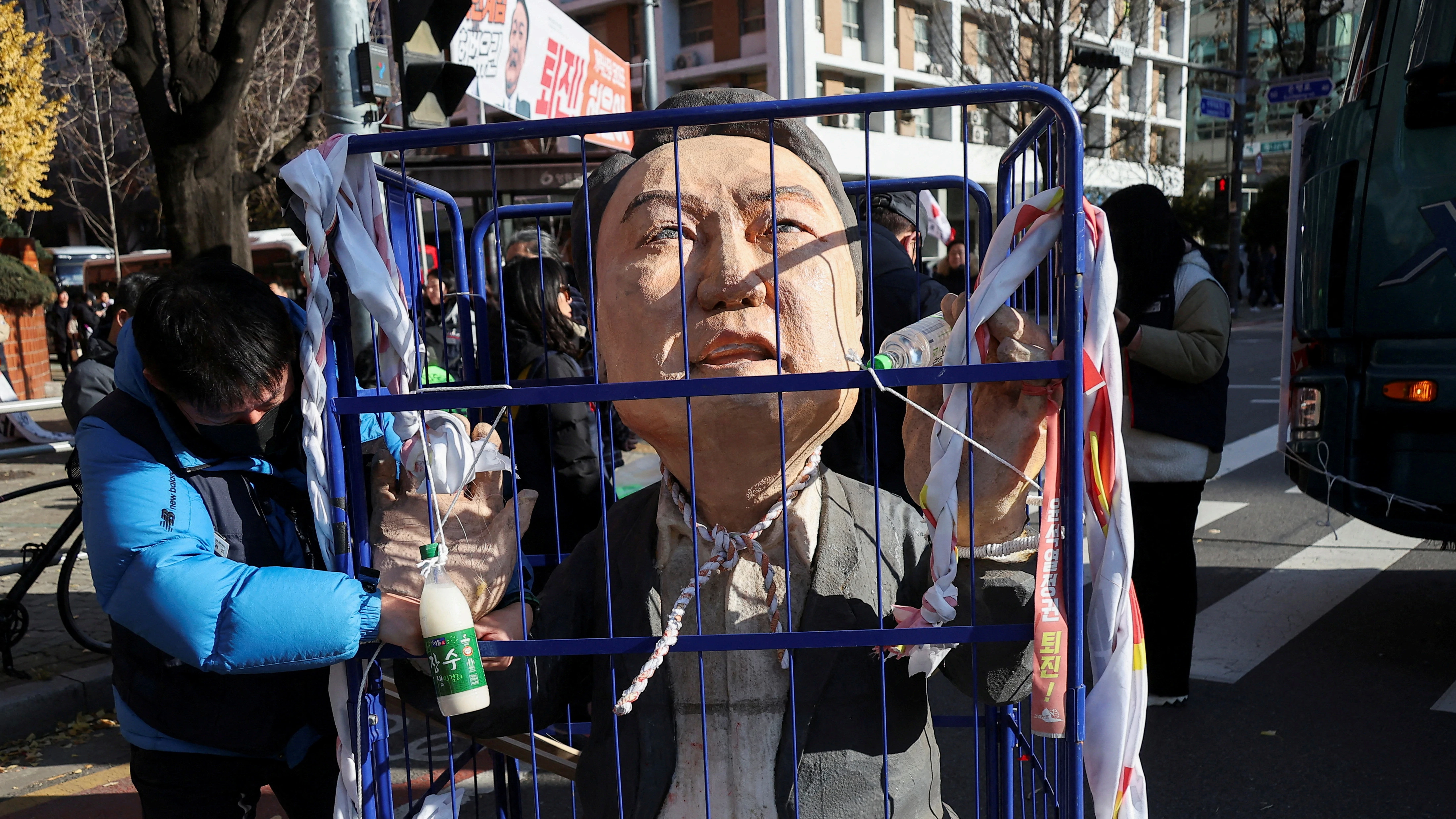 Južna Koreja: Spriječeno glasanje o opozivu predsjednika, očekuju se prosvjedi