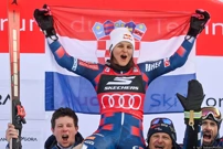 Zrinka Ljutić nakon pobjede u Kranjskoj Gori, Foto: Igor Soban/PIXSELL