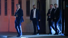 Andrej Plenković odlazi iz Banskih dvora nakon sastanka s Domovinskim pokretom 