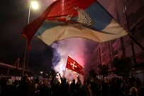 Slavlje Milatovićevih simpatizera u Podgorici, Foto: Marko Djurica/REUTERS