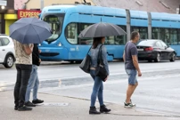Kišno jutro u Zagrebu, Foto:  Patrik Macek /Pixsell