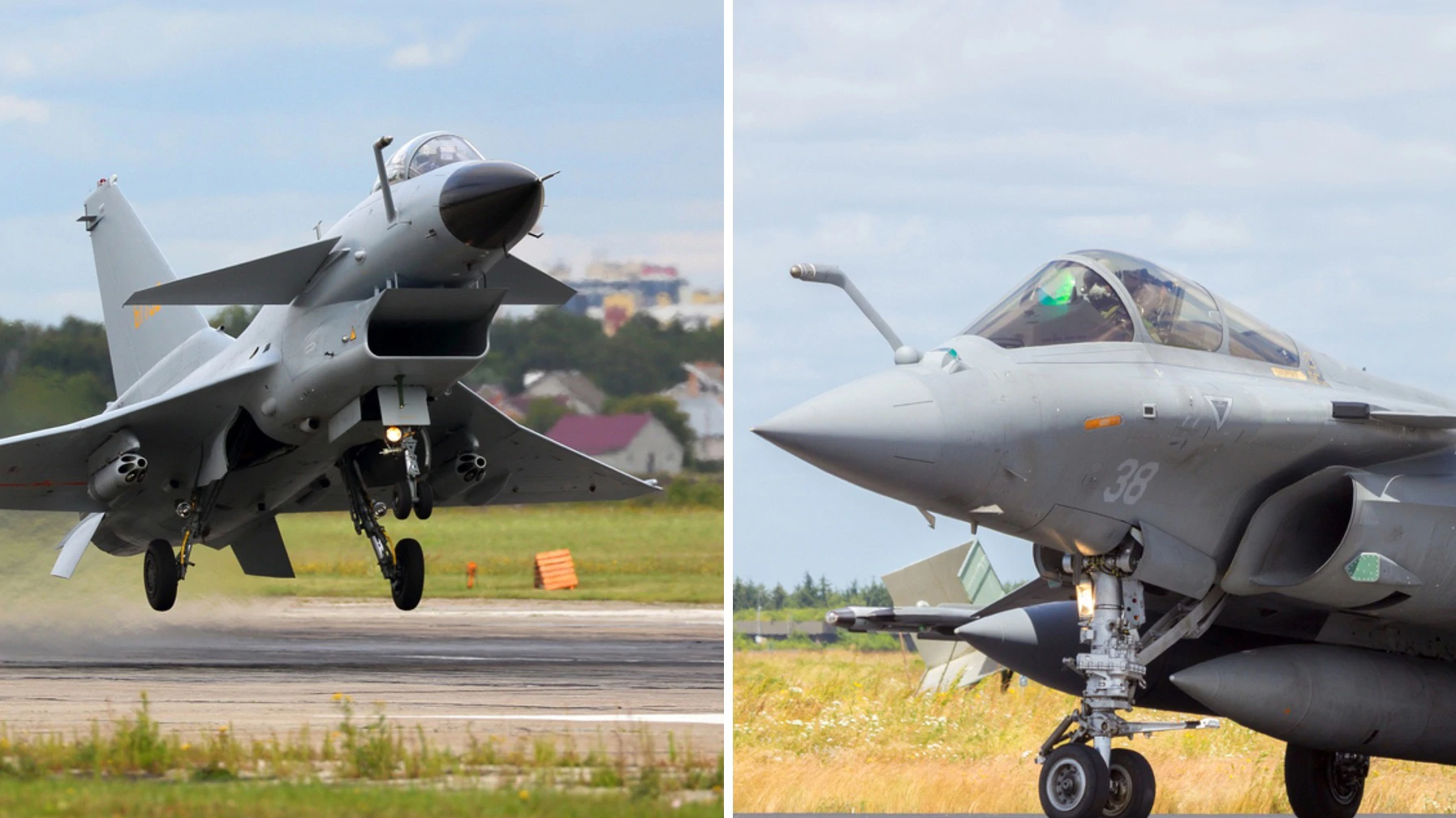 Zrakoplov J-10 / Zrakoplov Rafale