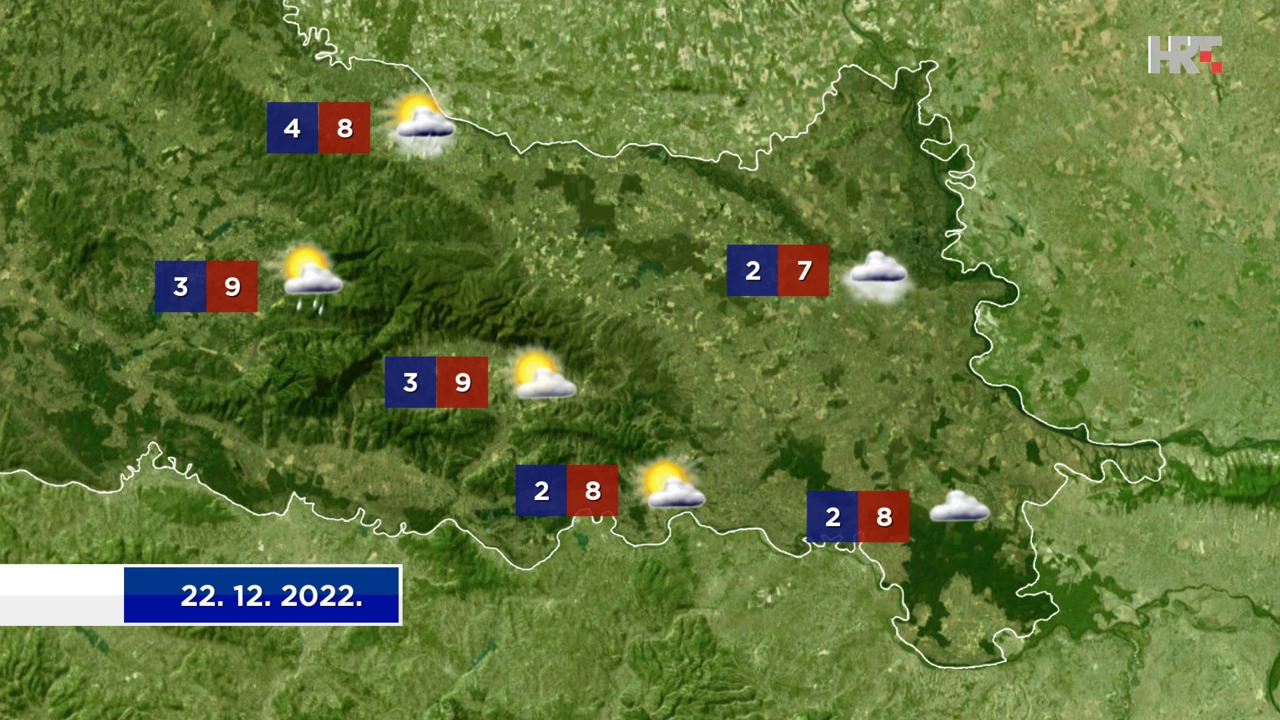 emisija "Vrijeme", Foto: HTV/HRT