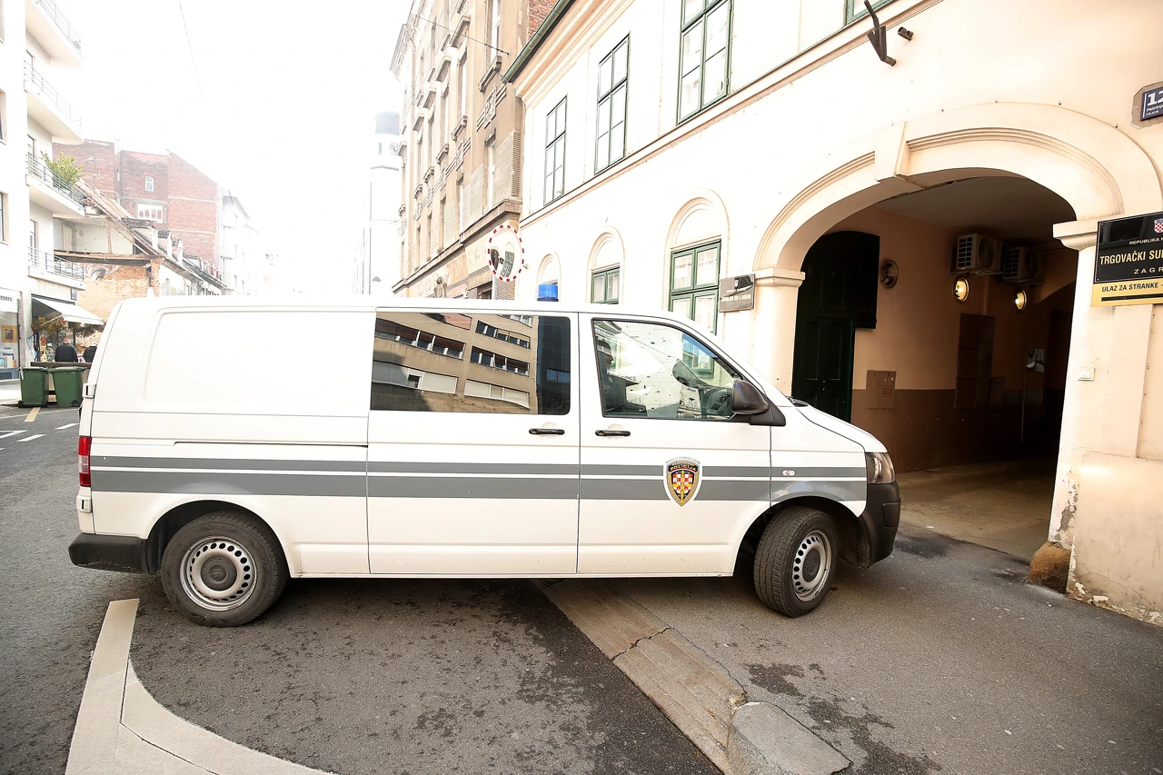 Okriveljenici u aferi "Fiktivni stečajevi" dolaze u Županijski sud u Zagrebu, Foto: Goran Stanzl/PIXSELL