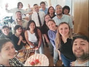 Estudiantes del Croaticum en Zagreb / Polaznici Croaticuma u Zagrebu , Foto: Familia Chipoco / Obitelj Chipoco//
