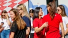 Okupljanje hrvatskih rukometašica
