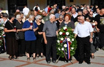  Požega: Svečanost polaganja vijenaca povodom Dana pobjede i domovinske zahvalnosti , Foto: Ivica Galovic/PIXSELL