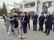 Ministar Branko Bačić i županica Nataša Tramišak na radnom sastanku u Belom Manastiru, Foto: Marin Bilandžić/HRT Radio Osijek