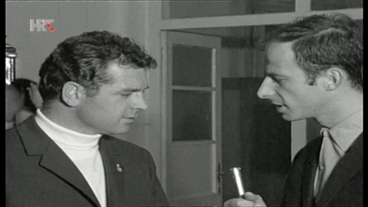 Doček zlatnih vaterpolista 1968., Foto: HTV/HRT