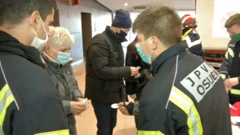 "Osječki vatrogasci za legu Petrinjca", Foto: Regionalni dnevnik/IMS/HRT
