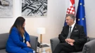 Palestinska ministrica vanjskih poslova susrela se s Plenkovićem
