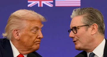 Donald Trump and Keir Starmer