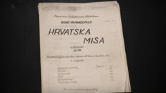 Partitura 'Hrvatske mise' Borisa Papandopula 