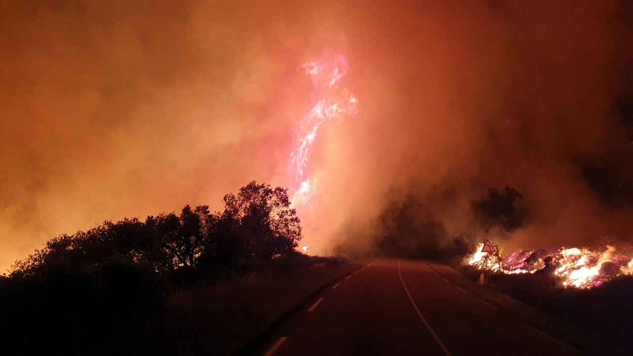 Temperaturni rekordi diljem Europe, posvuda požari, Foto:  Julien Trevarin/REUTERS