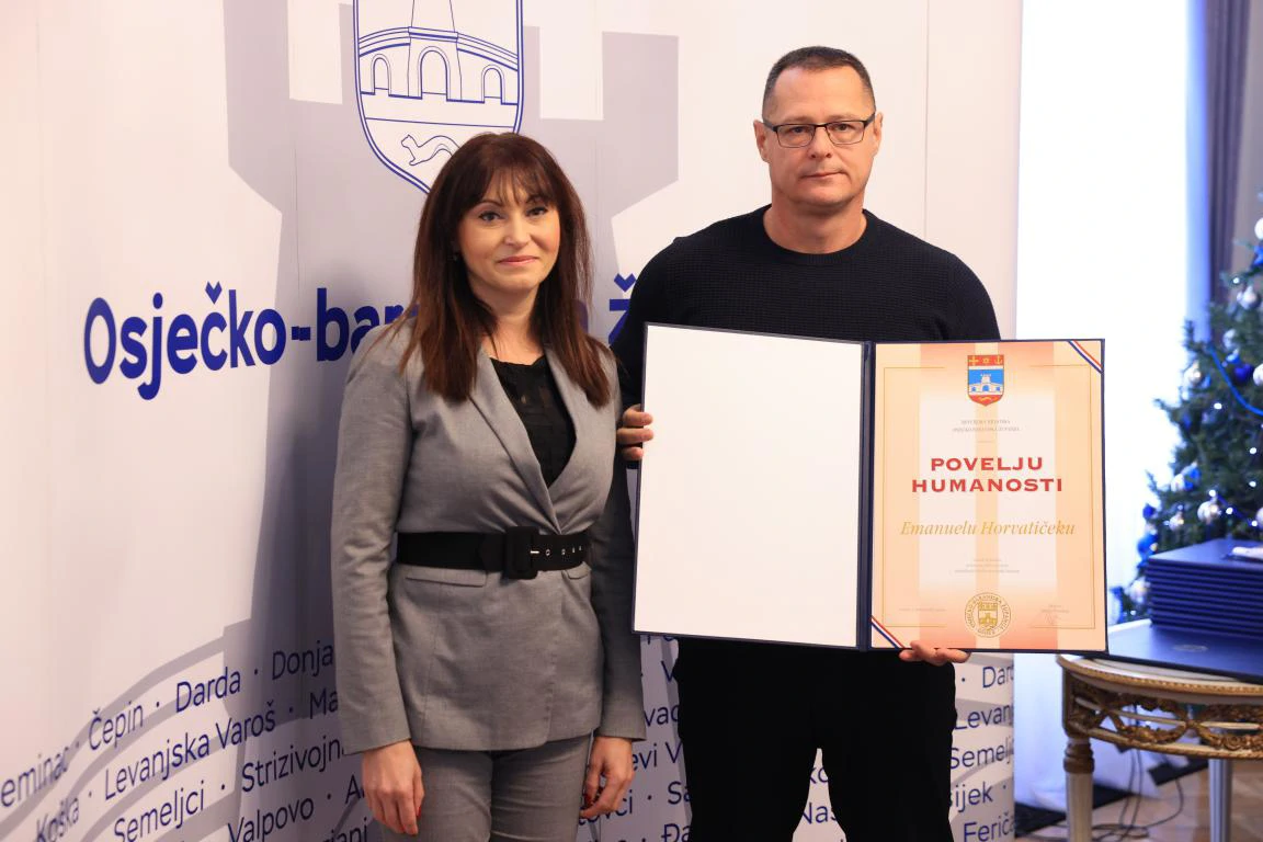 Županica Nataša Tramišak i Emanuel Horvatiček