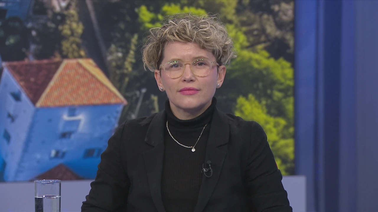 Ivana Kekin, saborska zastupnica (Možemo!), Klub zastupnika zeleno-lijevog bloka, Foto: Otvoreno /HRT