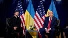 Donald Trump i Volodimir Zelenski na marginama summita UN-a