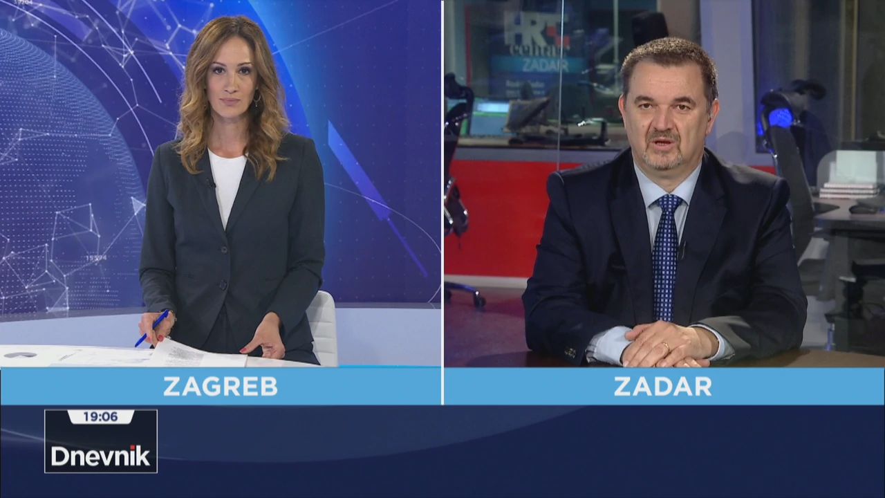 Gostovanje Gordana Akrapa u središnjem Dnevniku