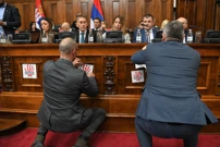 Kaos i tučnjava u srbijanskom parlamentu, prekinuta sjednica, Foto: R.Z. / ATAImages /PIXSELL