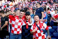 Hrvatski navijači na stadionu De Kuip, Foto: Luka Stanzl/PIXSELL