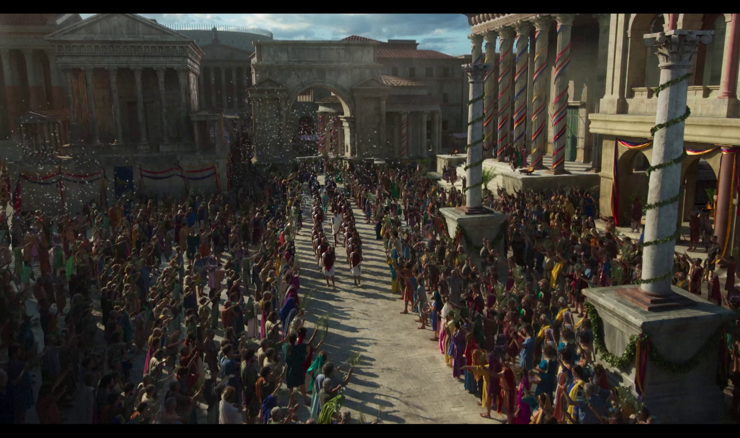 Prizor iz filma Dioklecijan