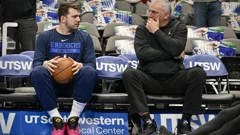 Luka Dončić s ocem Sašom