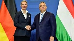Alice Weidel i Viktor Orban