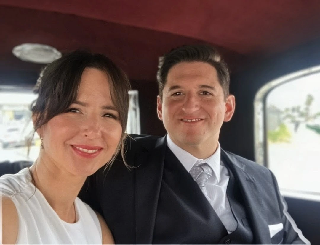 Dragica con su esposo Daniel / Dragica sa suprugom Danielom, Foto: Franjo Vukelić//