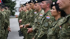 Bjelovar: Svečani ispraćaj pripadnika 8. hrvatskog kontingenta u Poljsku 