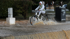 Potopljene ulice Medulina, Foto: Sasa Miljevic/PIXSELL