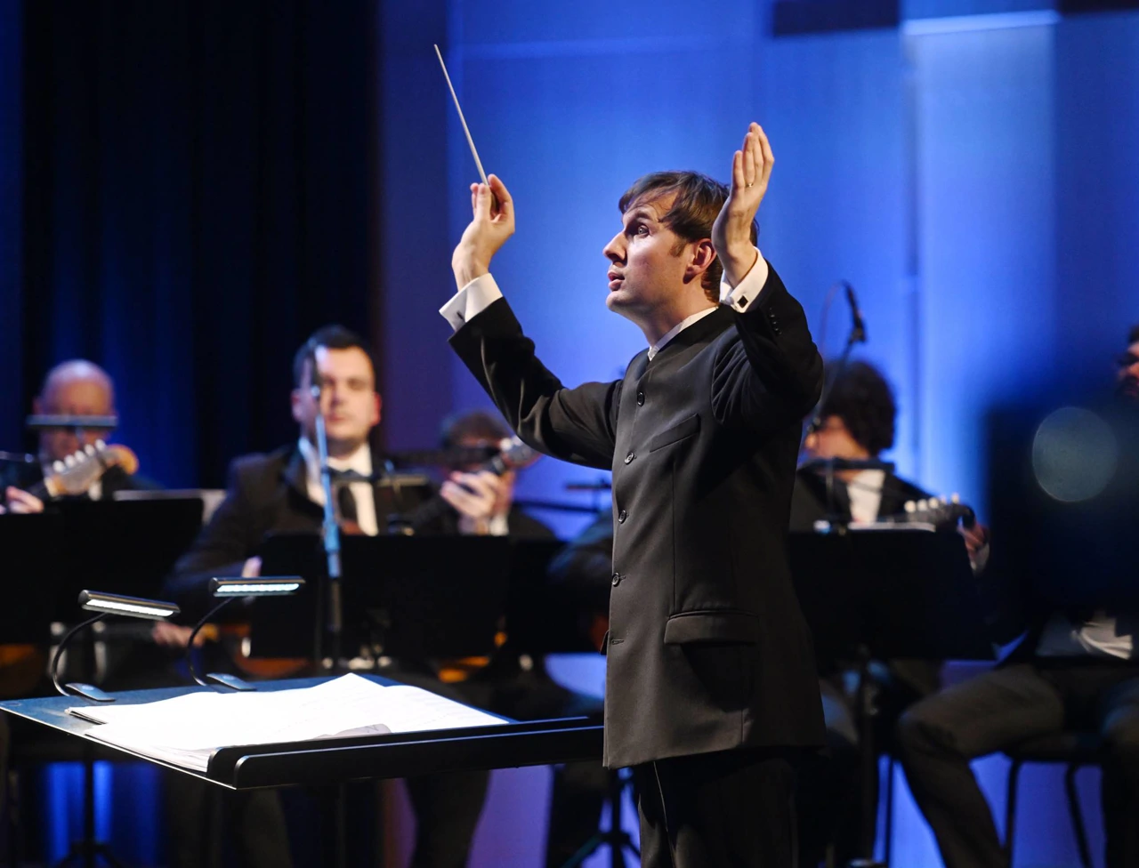 Matija Fortuna, umjetnički voditelj Tamburaškog orkestra HRT-a 