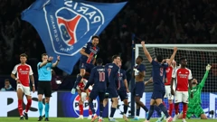 Slavlje PSG-a nakon plasmana u finale Lige prvaka