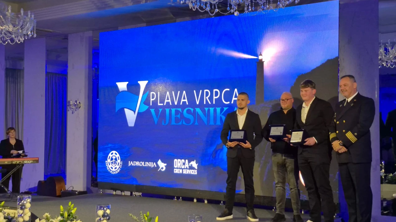 Mladići koji su spašavali u Novom Vinodolskom