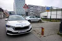  Zagreb: Policija ispred Prirodoslovne škole Vladimira Preloga zbog dojave o bombi , Foto: Neva Zganec /Pixsell