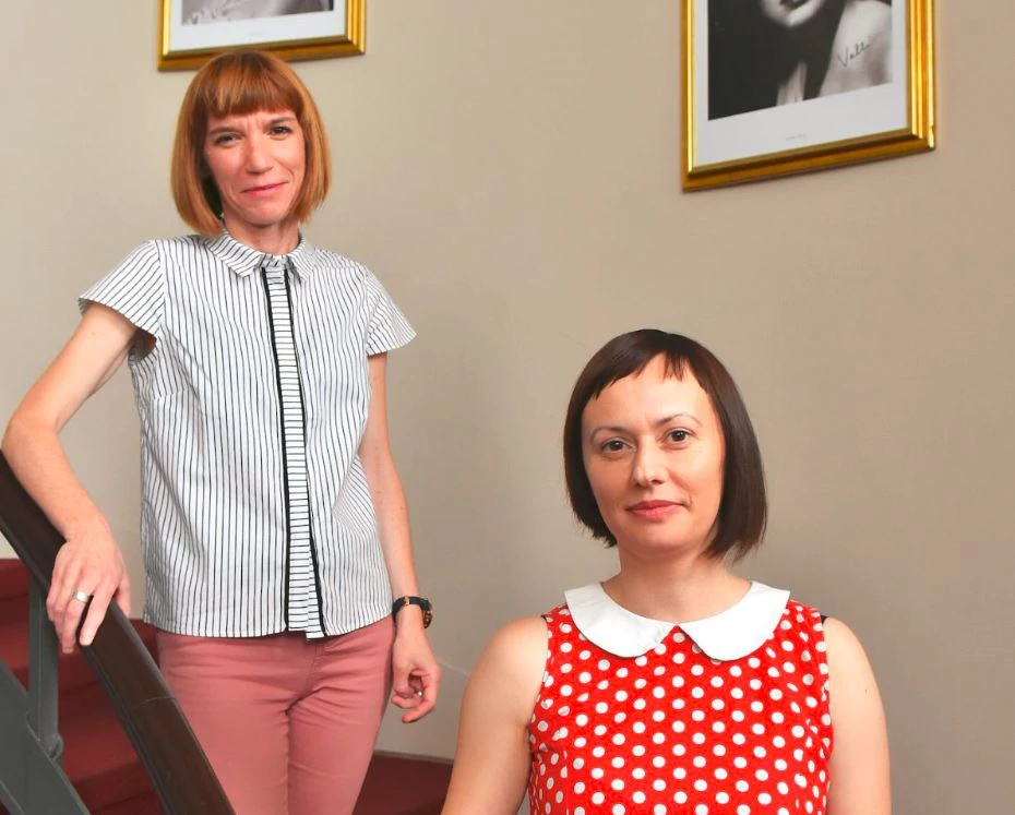Lana Skuljan Bilić i Sanela Pliško