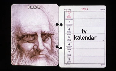TV kalendar, telop 1977. , Foto: promo/promo