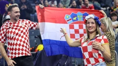 Hrvatski navijači uoči dvoboja Hrvatska - Francuska