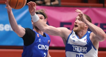 Dvoboj Zadra i Cibone u sezoni 2024/25.