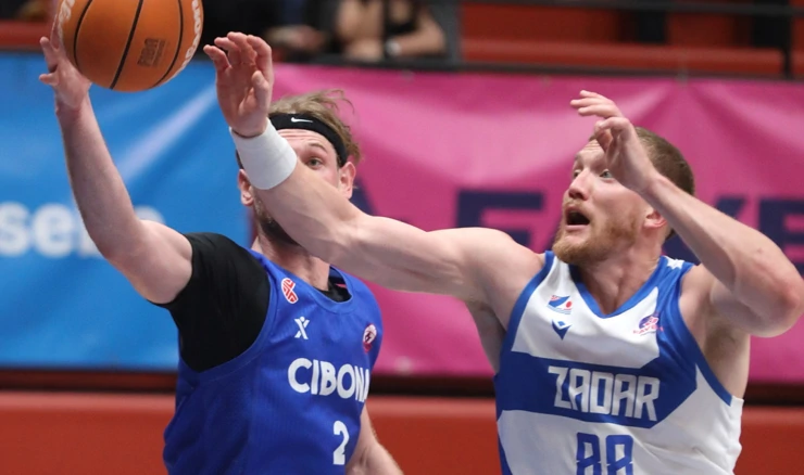 Dvoboj Zadra i Cibone u sezoni 2024/25.