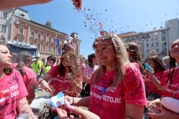 Maturanti u Zagrebu slave svoj dan, Foto: Sanjin Strukic/Pixsell