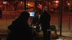 Ekipa HRT-a na setu s glavnim akterima treće sezone serije "Sram"