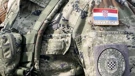 A Croatian soldier’s uniform  
