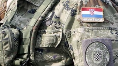 A Croatian soldier’s uniform  
