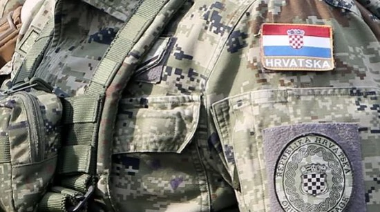 A Croatian soldier’s uniform  