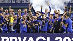 Dinamo podignuo pehar za naslov prvaka Hrvatske