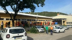 Prosvjed radnika Čistoće na Škurinjama